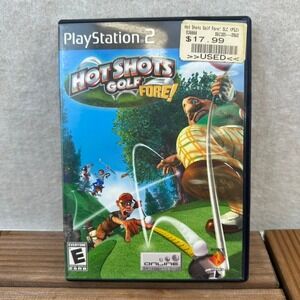 Hot Shots Golf Fore PlayStation 2 PS2 Game Disc Manual Case